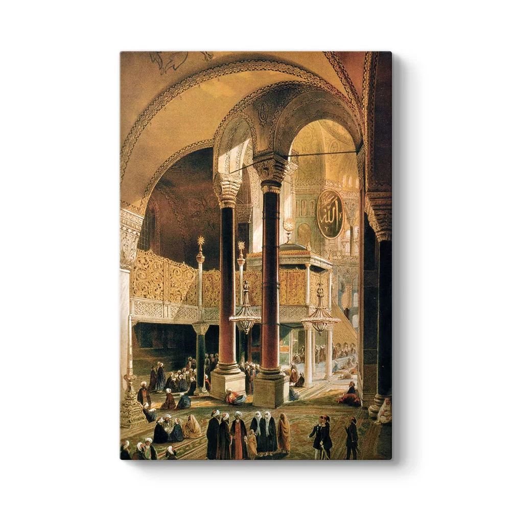 Osmanlı Zamanında Ayasofya Tablosu - Model 2